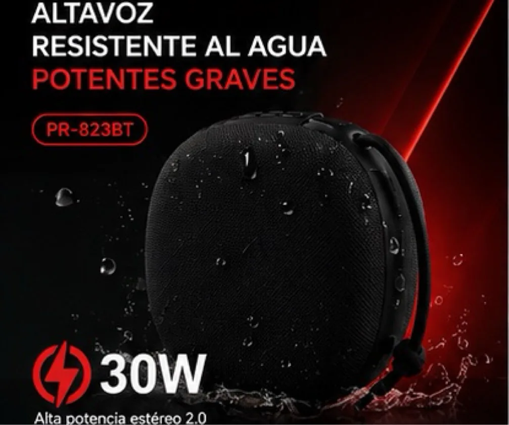 Altavoz resistente al agua