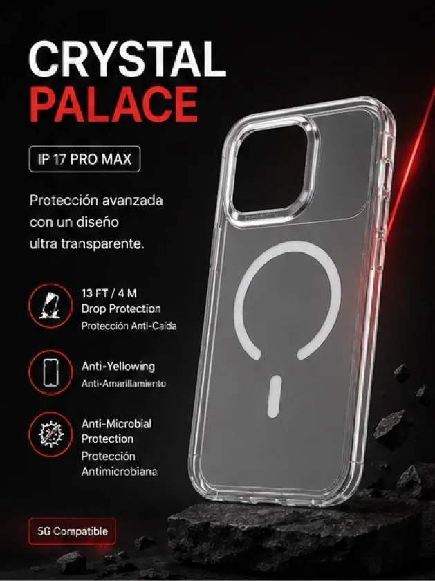 Funda iPhone 17 Pro Max con MagSafe